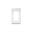RV Designer White Cover-Plate for "Self Contained" Contemporary Switch - S849 - image 1