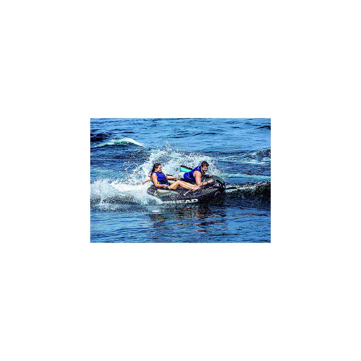 Airhead AHT50304MTS2 Mable Tailgate Splitback Towable Tube, 2 Person - image 4