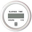 Faria Dress White Gauges - Hourmeter - 13130 - image 1
