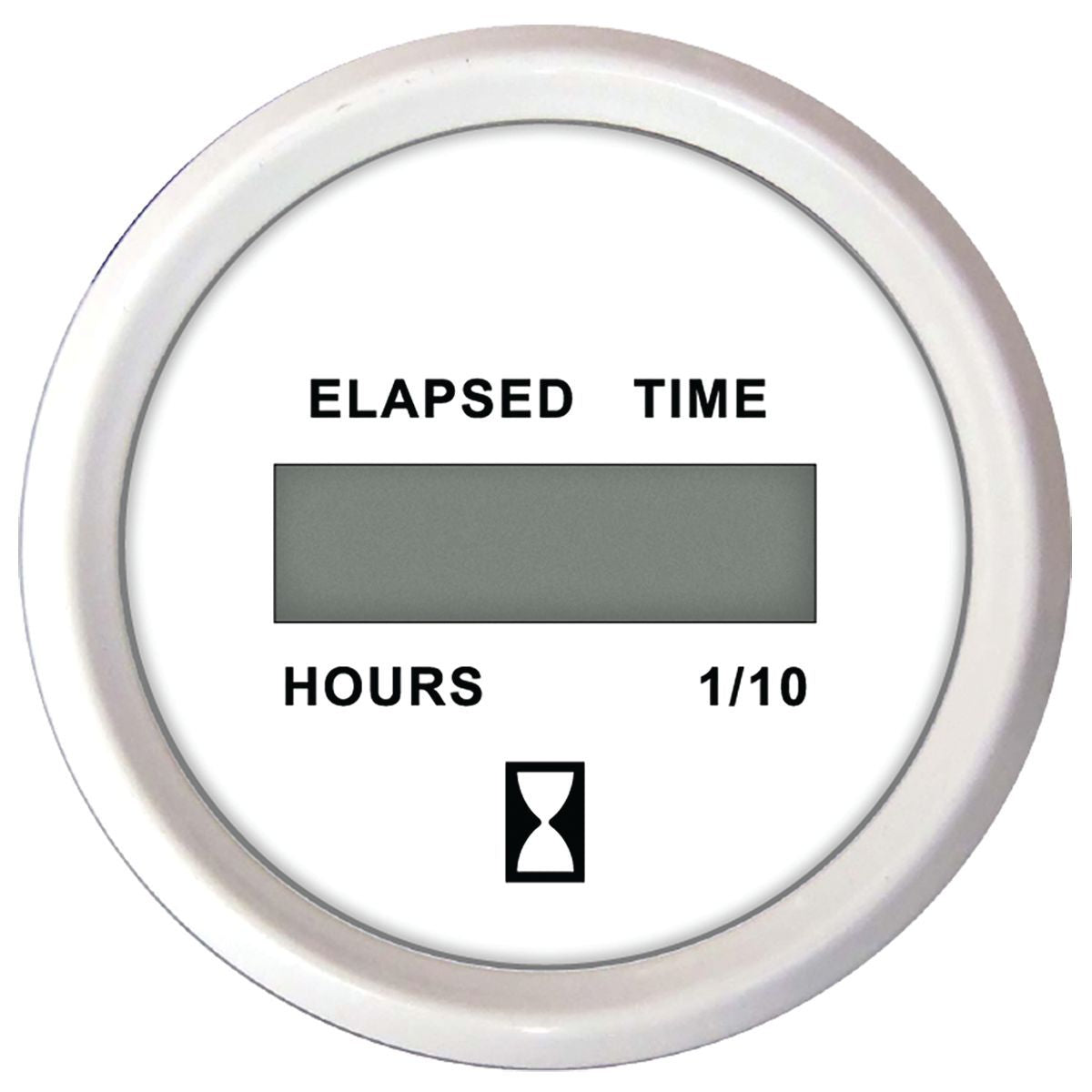 Faria Dress White Gauges - Hourmeter - 13130 - image 1