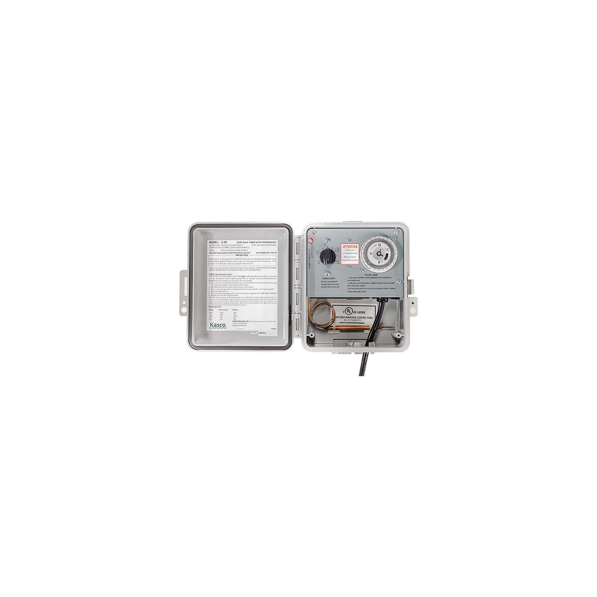 Kasco 120350 C20 De-Icer Timer, Thermostat and Controller - 120350