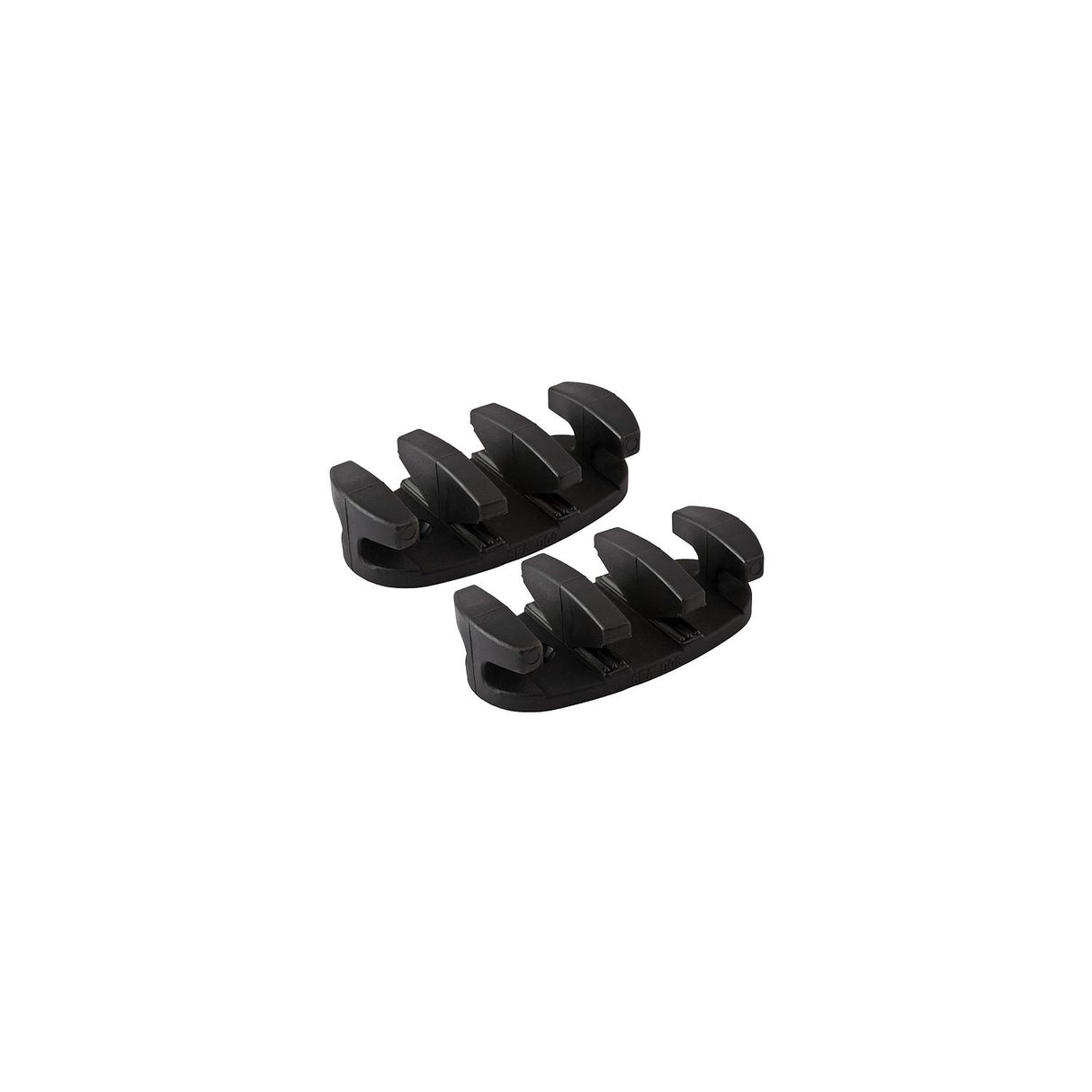 Sea-Dog Line Sea-Dog 0435401 Nylon Zig Zag Cleat 2/Cd - image 1