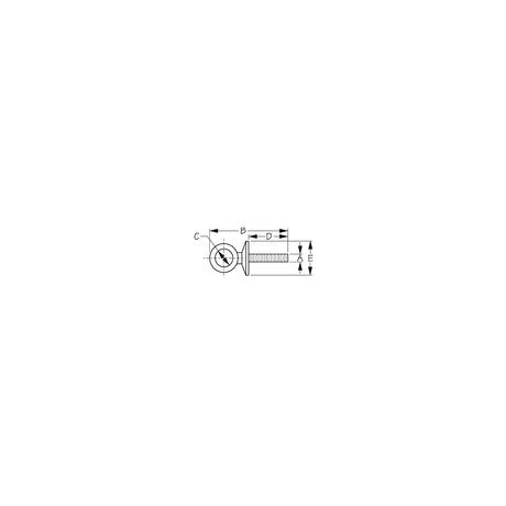 Sea-Dog Line 080499 Eye Bolt w/Shoulder, 5/8" I.D. - image 2