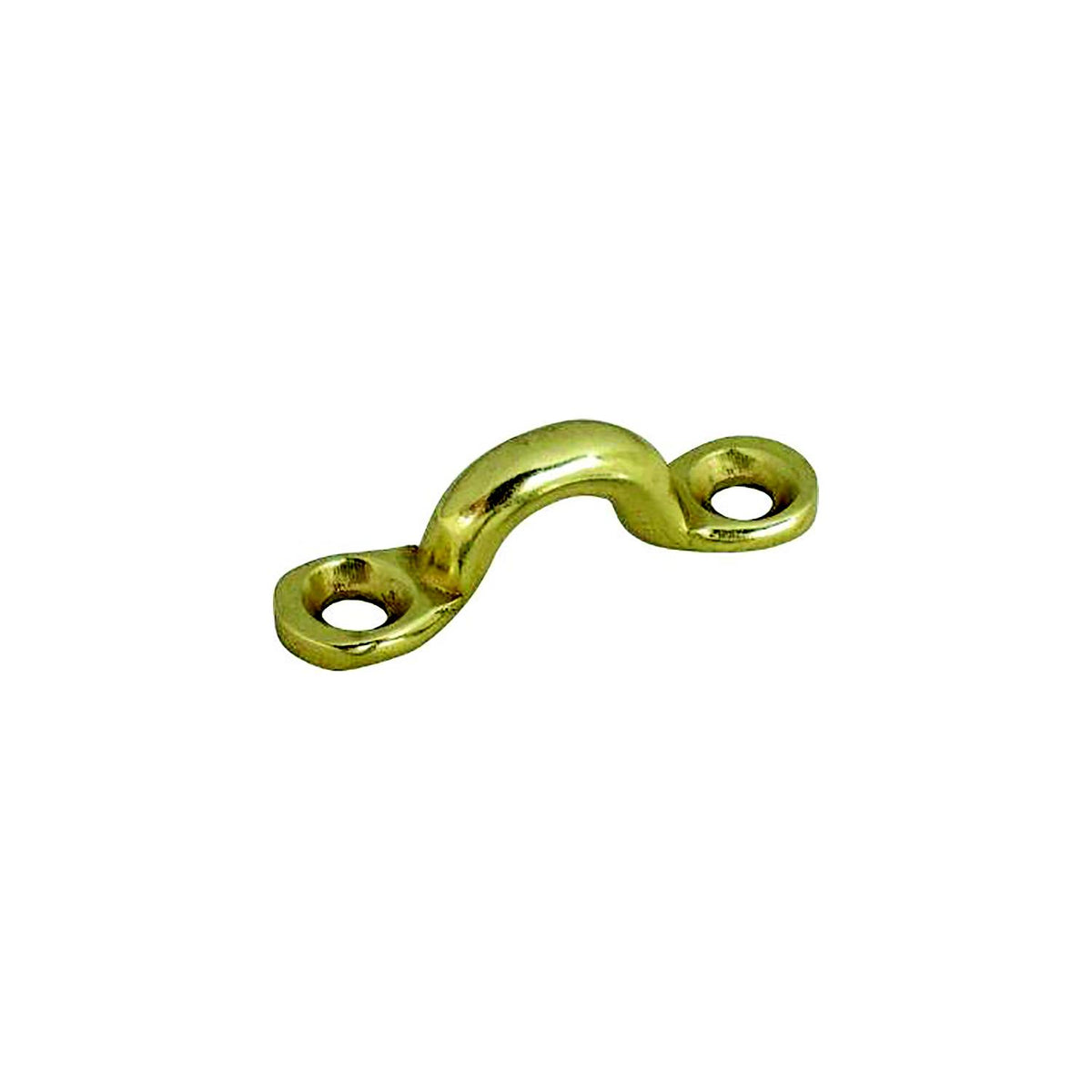 Sea-Dog Line Sea-Dog 0812711 Pad Eye, A: 3/8" B: 1/2" C: 1-5/8" , Brass, #10 FH - image 2