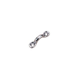 Sea-Dog Line Sea-Dog 0812761 Pad Eye Chrome/Bronze 3/8", 1 pr. - image 2