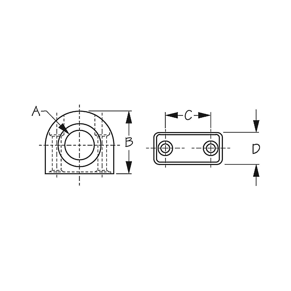 Sea-Dog Line Nylon Fairlead w/Stainless Insert - 082615 - image 2