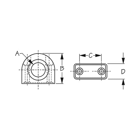 Sea-Dog Line Nylon Fairlead w/Stainless Insert - 082615 - image 2