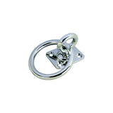Sea-Dog Line Sea-Dog 089513 Swivel Eye Plate with Ring, A:2", B:1-9/16", C:1-3/8", D:1", E: 1-15/16" F:5/16" #10 FH - image 2