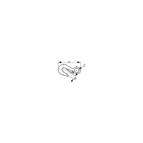 Sea-Dog Line Seadog 1463001 Stainless Steel Safety Snap, 3-15/16" - 146300-1 - official Sea-Dog Line product image 3