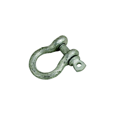 Sea-Dog Line Sea-Dog 147610 Galvanized Shackle-Load Rated, , A:7/16", B:11/16", C:1", D:1-7/16", Max Load: 1 Ton - 147610 - official Sea-Dog Line product image 3