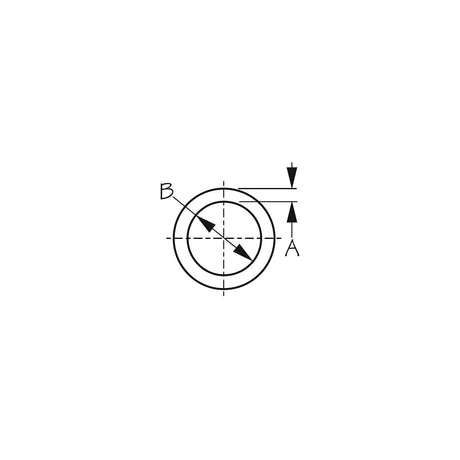 Sea-Dog Line Sea-Dog 191412 Stainless Steel Ring, 1/4" x 1-1/4" - 191412