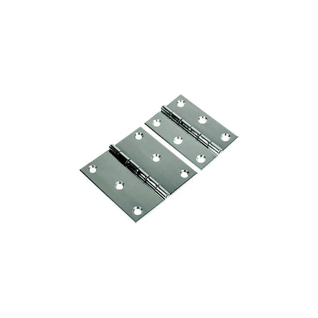 Sea-Dog Line Sea-Dog 201081 Stainless Butt Hinge, A: 3" B: 1-1/2", C: 1-1/2" D:3" E: 1/16", #8 FH - 201081-1
