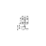 Sea-Dog Line Sea-Dog 2015901 Offset Butt Hinges, Stainless, 1 pr. - image 1
