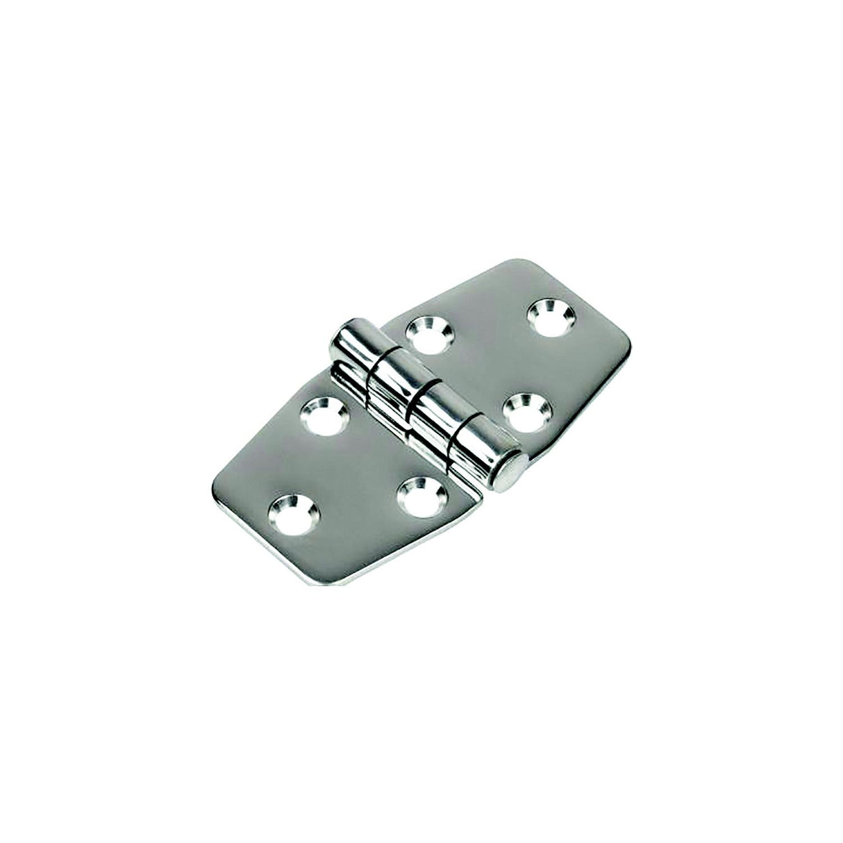 Sea-Dog 2035301 Dampening Door Hinge, #8 FH, Weight= .11/ .22 A= 2-7/8" , B=1-7/16", C=1-7/16" D=1-1/2", E=1/16" - image 2