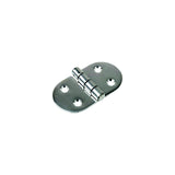 Sea-Dog 2037001 Dampening Round Side Door Hinge - Short, #8 FH, Weight = A=2-13/16" B= 1-7/16" C= 1-7/16" D=1-1/2" E= 1/16" - image 2
