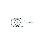Sea-Dog 2038011 Dampening Heavy-Duty Hinge - image 1