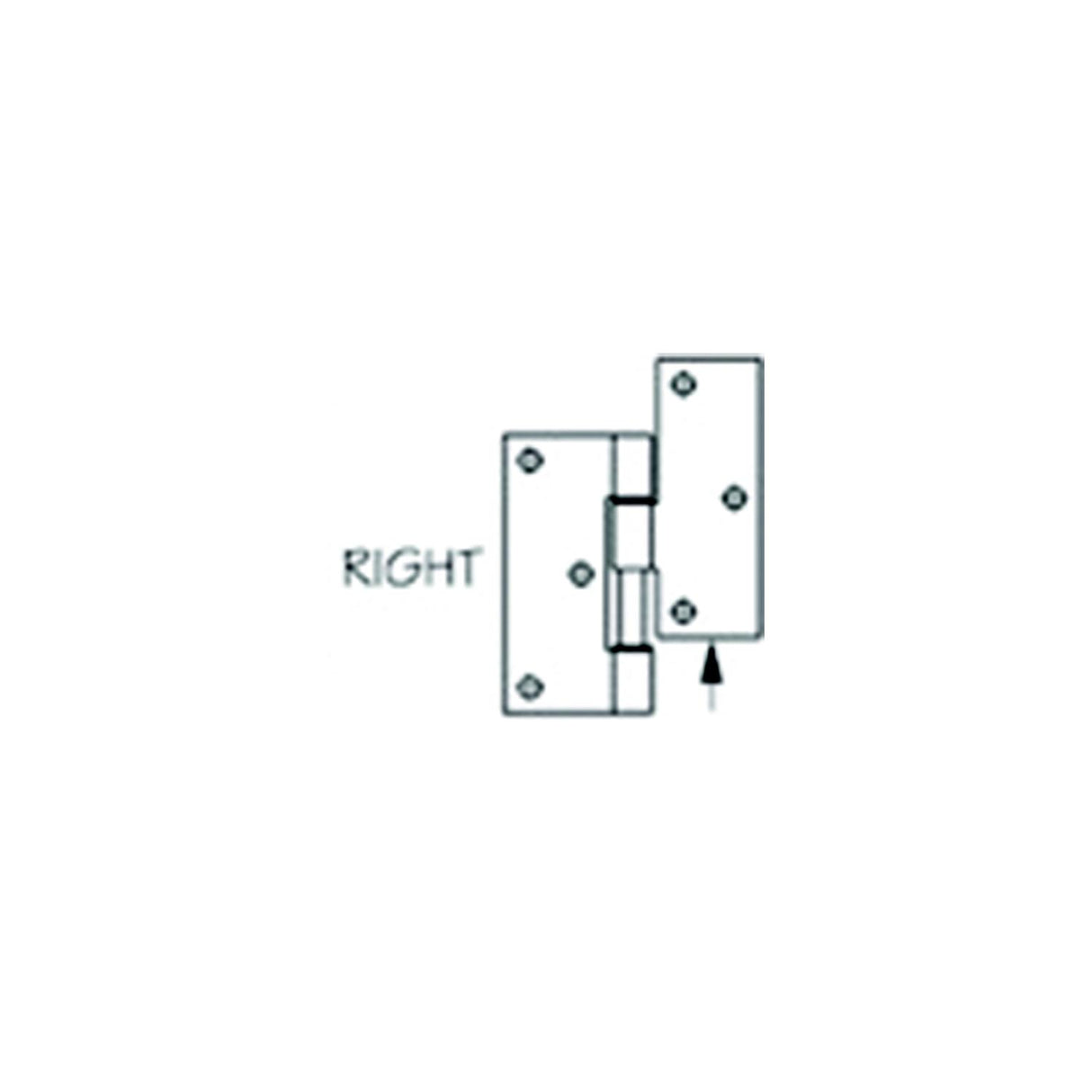 Sea-Dog Line Seadog 207735-1 Lift Gate Butt Hinge, Right - 2077351 - official Sea-Dog Line product image 3