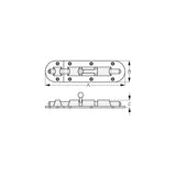 Sea-Dog Line SeaDog 2212551 Heavy Duty Barrel Bolt, Investment Cast 316 Stainless Steel - 221255-1 - official Sea-Dog Line product image 2