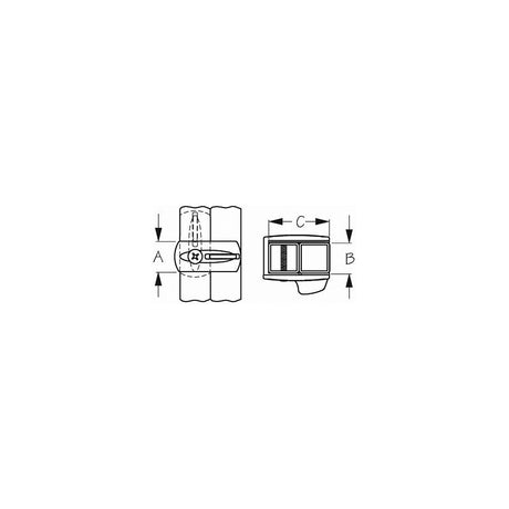 Sea-Dog Line Stainless Pontoon Gate Latch - 221880-1