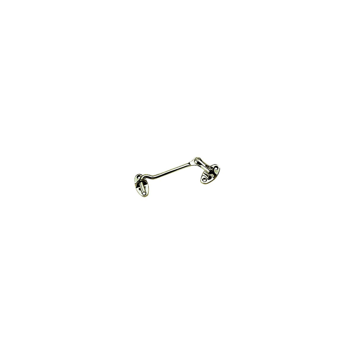 Sea-Dog Line SeaDog 222090 Gooseneck Hook & Swivel, Chrome/Brass, 5-5/8" - 222090-1