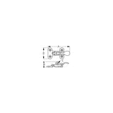 Sea-Dog Line Sea-Dog 2211001 Anti-Rattle Fastener, Stainless Steel, A: 3", B: 3/4" C:1/4", D: 1-1/2", #10 FH - image 1