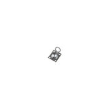 Sea-Dog Line Sea-Dog 2224101 Ring Pull, Chrome, A:2-1/2" , B:2", C:3/16", D:1/8", E:1-1/2", #8 FH - 222410-1 - official Sea-Dog Line product image 2