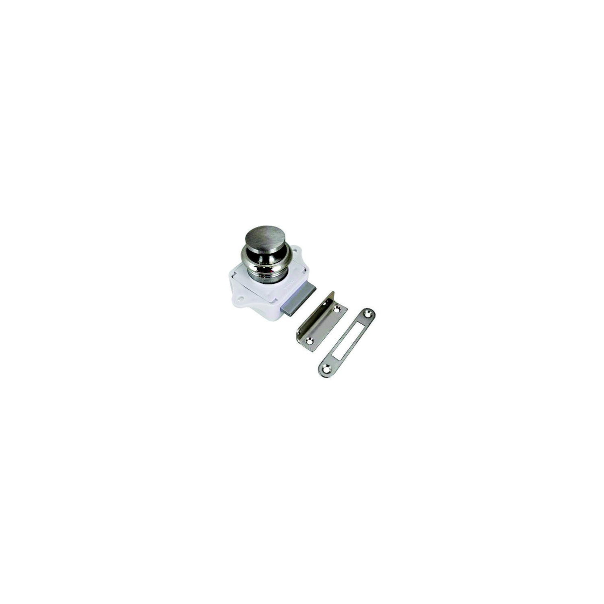 Sea-Dog Push Button Rim Latch - Stainless Steel/Plastic Housing [225300-1] - official Sea-Dog Line product image 2