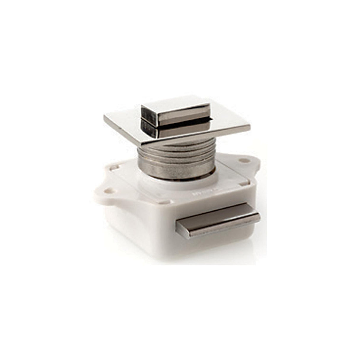 Sea-Dog Push Button Rim Latch - Square - Stainless Steel/Plastic Housing [225310-1] - official Sea-Dog Line product image 2