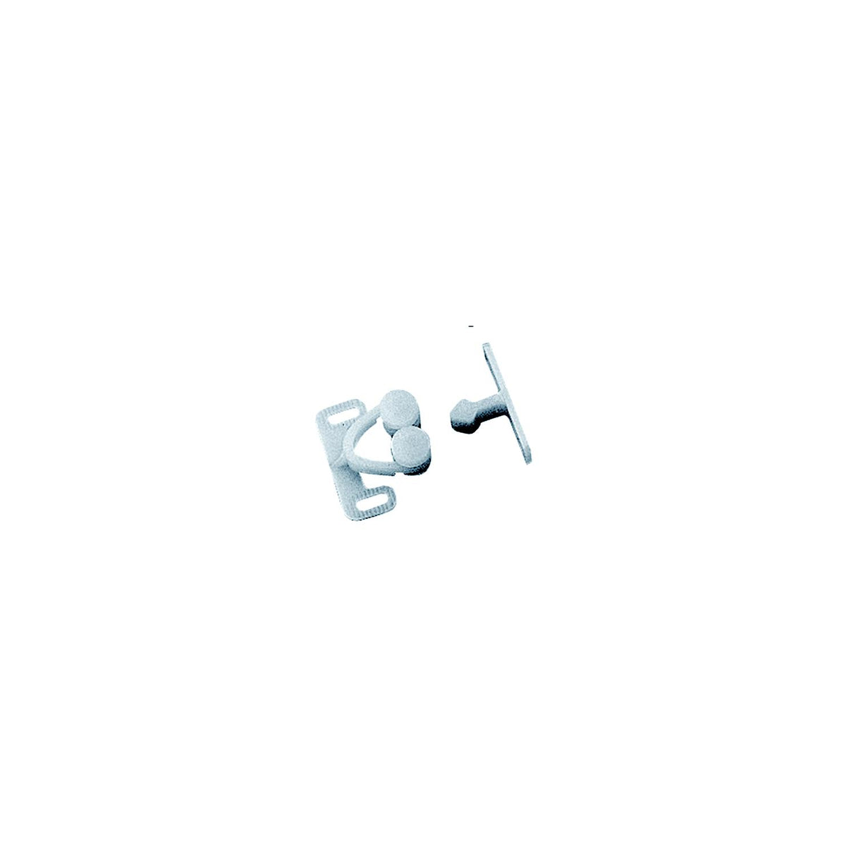 Sea-Dog Twin Roller Door Catch - White [227141-1] - official Sea-Dog Line product image 2