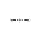 Sea-Dog Line BLK NYLON WEBBING HANDLE - 10" - 227462-1 - image 1