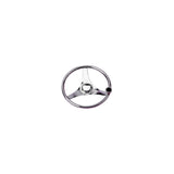 Sea-Dog Line Sea-Dog 230323 3-Spoke Stainless Steering Wheel With Integral Knob, 13-1/2" - 230323 - official Sea-Dog Line product image 2