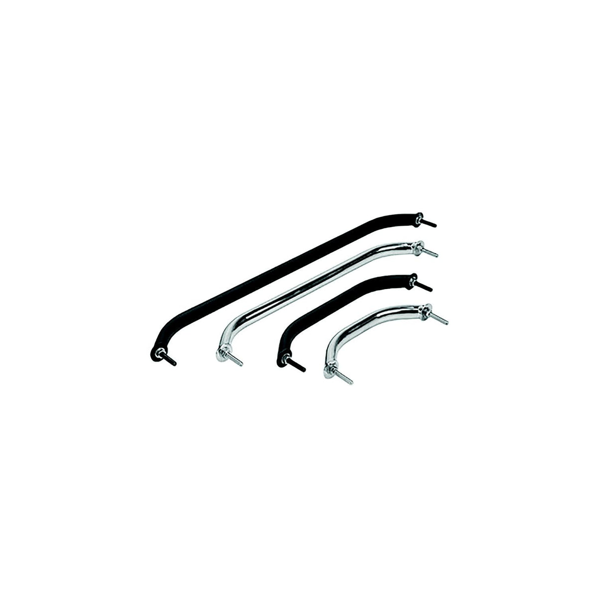 Sea-Dog 2546281 Stud Mount Flanged Handrail, Tube: 7/8" A: 25-1/4" , B: 24-1/4" , C: 2-1/4", D:1-1/2" , Fastener: 5/16"-18,Stainless - image 2