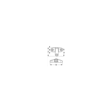 Sea-Dog Line Adjustable Angle Deck Hinge - 270260-1