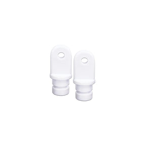 Sea-Dog Line Internal Eye End, 7/8" White, Pair - 273181-1 - image 1