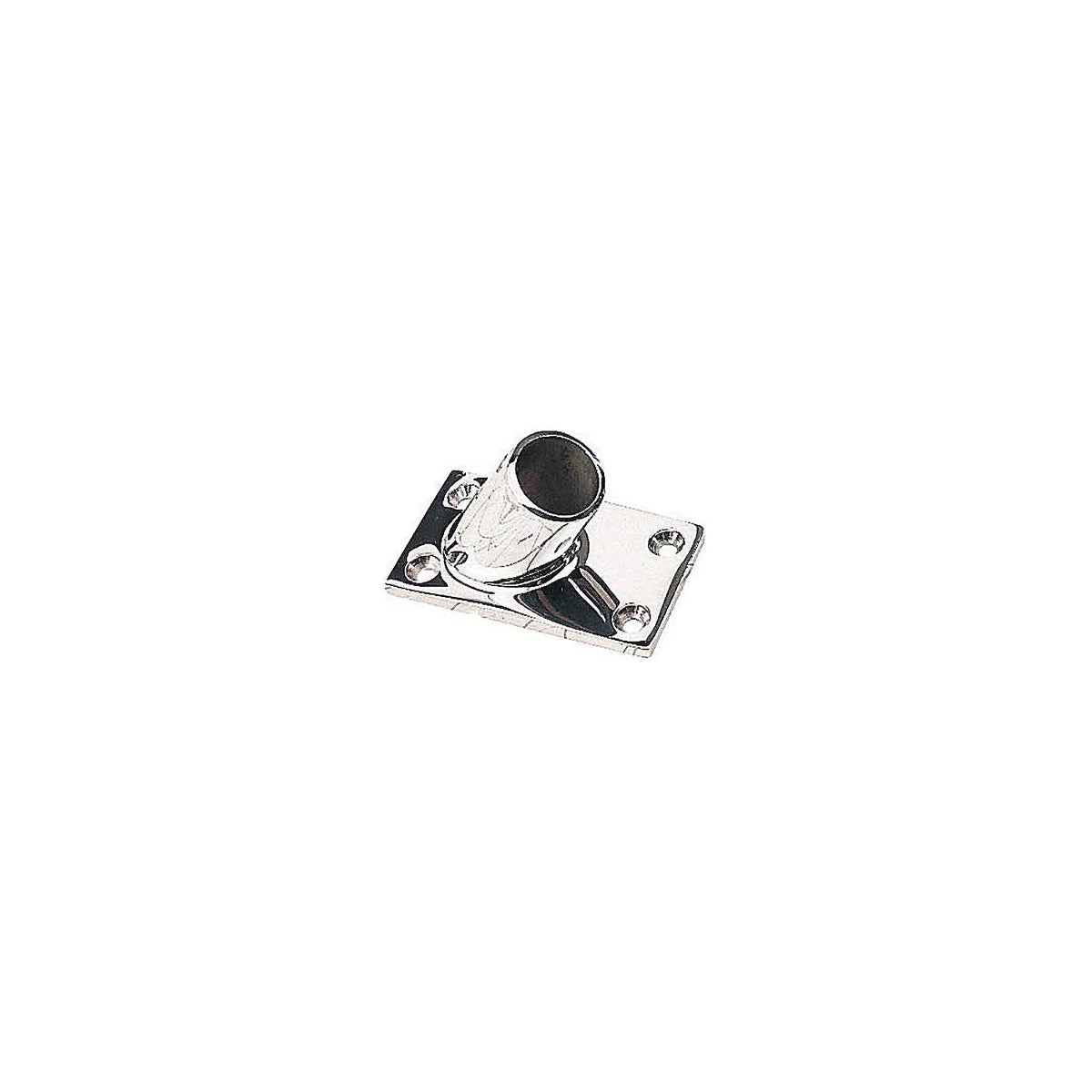 Sea-Dog Rail Base Fitting Rectangular Base 60 316 Stainless Steel - 1-7/8" x 3-1/4" - 1" OD [281601-1] - official Sea-Dog Line product image 2