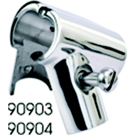 Sea-Dog Line SeaDog 2906041 90° Hinged Tee Rail Fitting, 316 Stainless, 1" - 290904-1