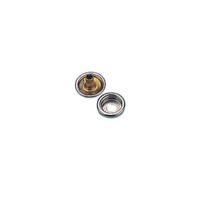 Sea-Dog Line Sea-Dog 2991091 Snap Cap & Socket, Nickel Plated Brass, 6 sets - image 1