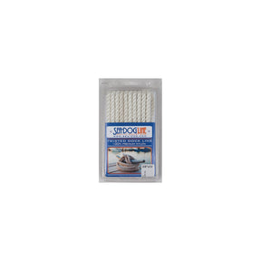 Sea-Dog Line Sea Dog Premium Twisted Three-Strand Nylon Dock Line - 301110015WH-1 - image 1
