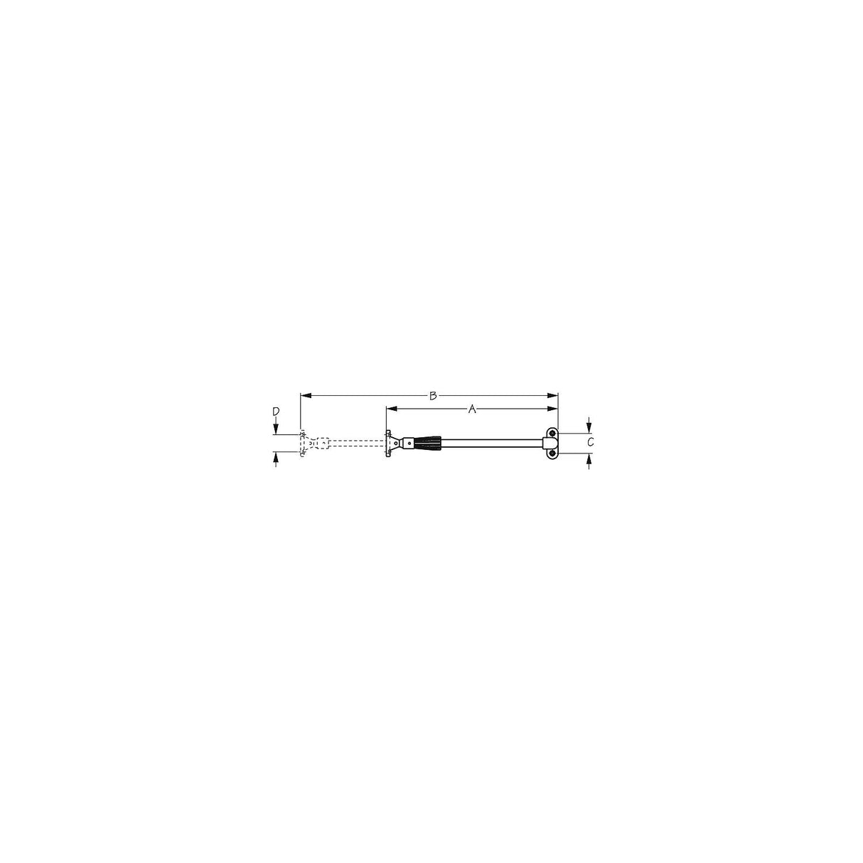 Sea-Dog Line SeaDog Hatch Adjuster | Formed & Stamped 304 Stainless & Nylon - 321295-1