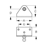 Sea-Dog Line Sea-Dog 3215861 Gas Lift Ball Stud-10mm - 321586-1 - official Sea-Dog Line product image 2
