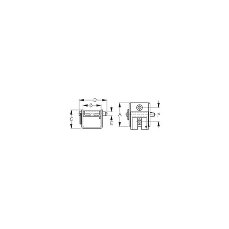 Sea-Dog Line SeaDog Chain Stopper Formed 304 Stainless Steel - 321825-1 - official Sea-Dog Line product image 3