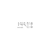 Sea-Dog Two Pole Side Mount Rod Storage Rack - White [325028-1] - official Sea-Dog Line product image 3