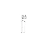 Sea-Dog Narrow Gunnel Flush Mount Rod Holder - Black [325060-1] - official Sea-Dog Line product image 2