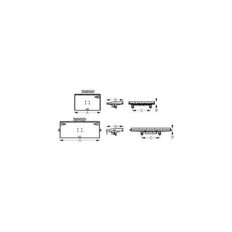 Sea-Dog Round Tube Rail Mount Fillet Table - 30" [326525-3] - official Sea-Dog Line product image 3