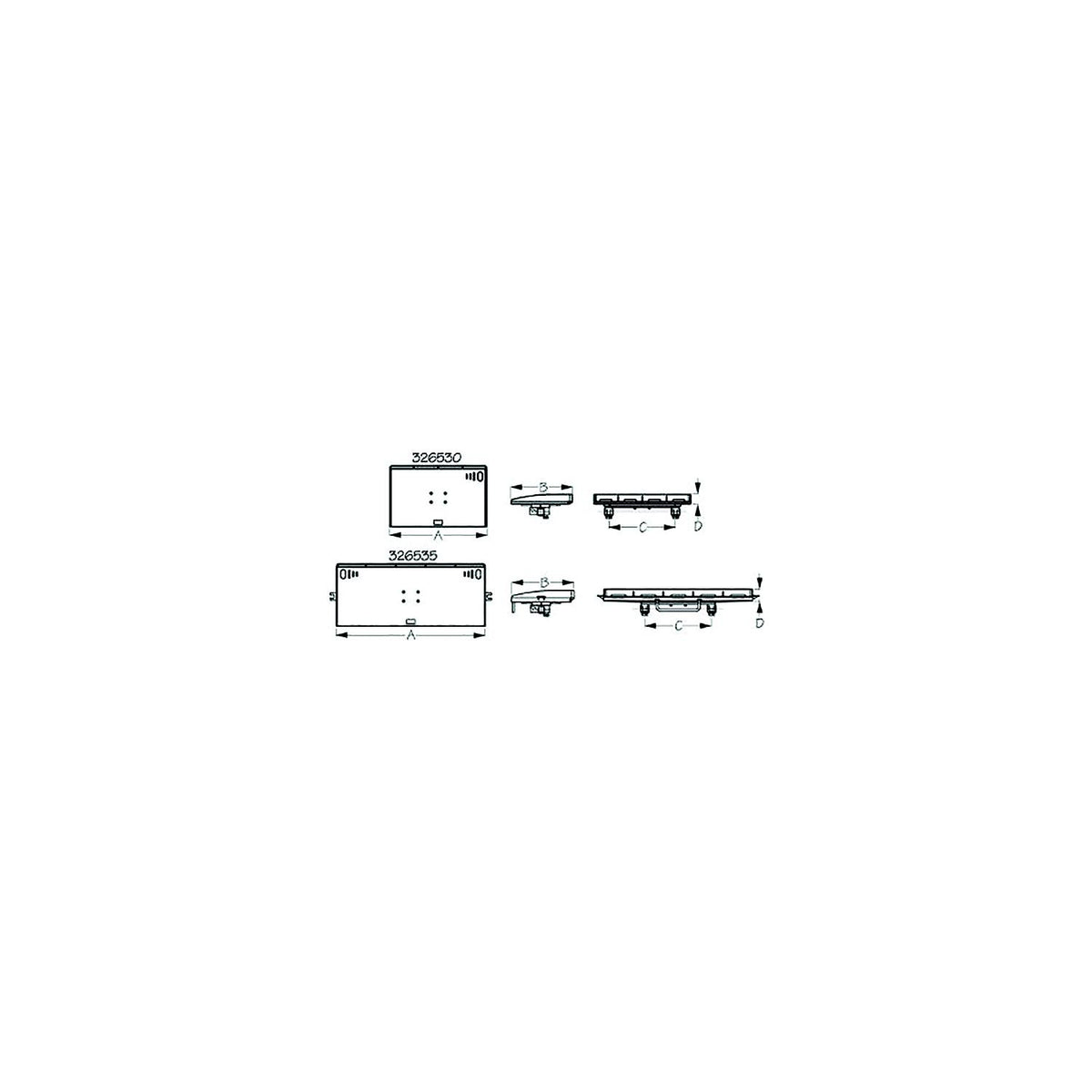 Sea-Dog Square Tube Rail Mount Fillet Table - 20" [326530-3] - official Sea-Dog Line product image 2
