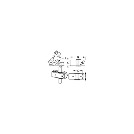 Sea-Dog Removable Round Rail Mount Clamps - Injection Molded Nylon/EDPM/Stainless Steel [327199-1] - official Sea-Dog Line product image 2