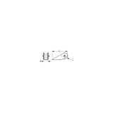 Sea-Dog Line SeaDog 328052 Unpolished Short Bow Roller | 1" Max Rope Diameter | 3/8" Bolt Fastener - 328052 - official Sea-Dog Line product image 3