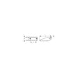 Sea-Dog Line LADDER TRANSOM GUDGEON S.S. - 328150-1 - image 1