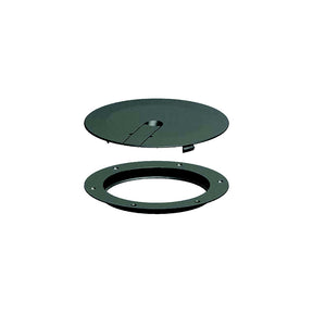 Sea-Dog 3364101 Low Profile Pop-Out Deck Plate, A: 6" , B:5-1/4", C=4-1/8", D: 3/16", White, #8 FH - image 1