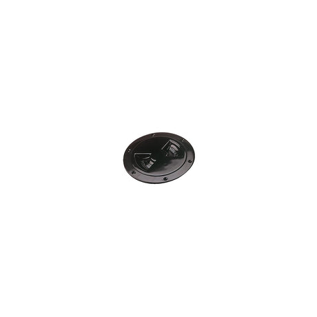 Sea-Dog Line Sea-Dog 3371451 Screw Out Deck Plate, 4" Black - 337145-1